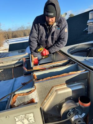 Crocco HVAC Solutions roof top commercial unit