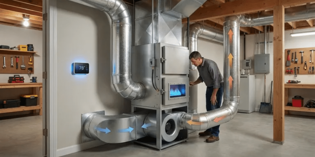 Air Furnace Work