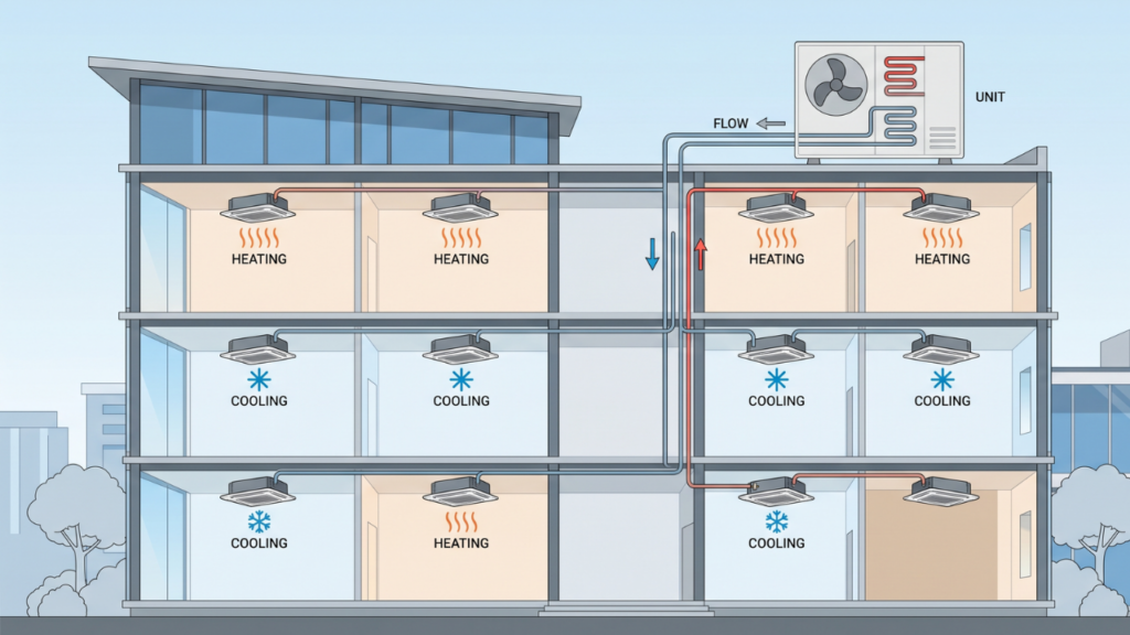 VRF HVAC System Work